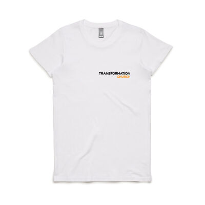 Womans Transformation Tee - black logo Thumbnail