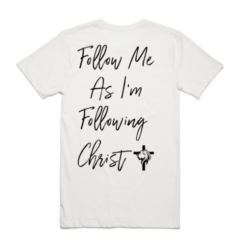 Mens Transformation Tee - Follow Me - black logo Thumbnail