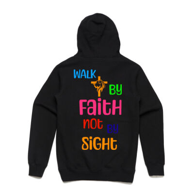 Walk By Faith Unisex Hoodie  Thumbnail