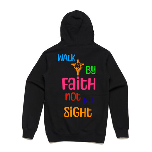 Walk By Faith Unisex Hoodie  Thumbnail